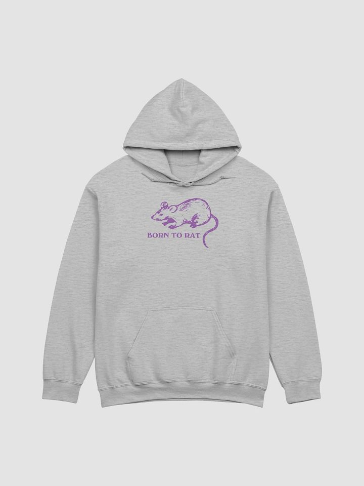 Born to rat Hoodie product image (1)