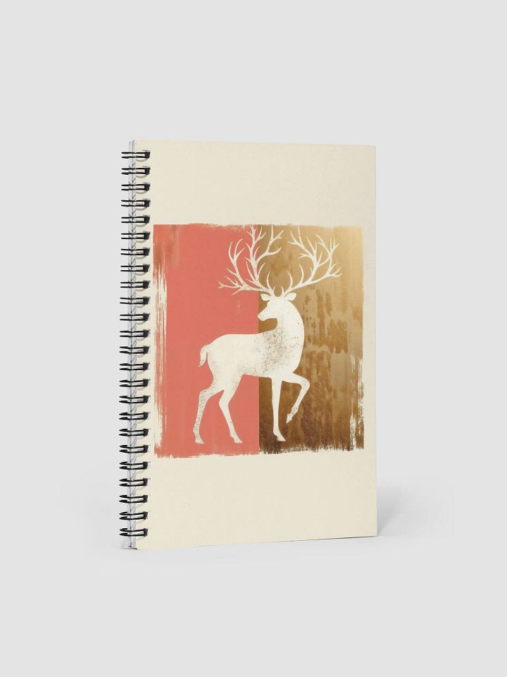 Holiday reindeer charm-notebook product image (1)