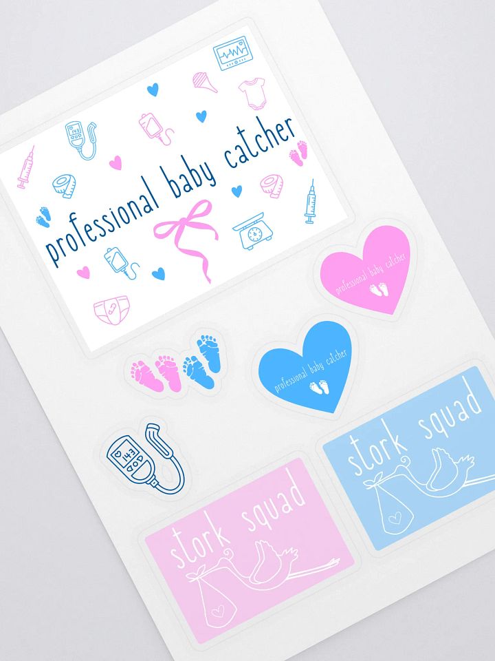 baby catcher (stickers) product image (1)