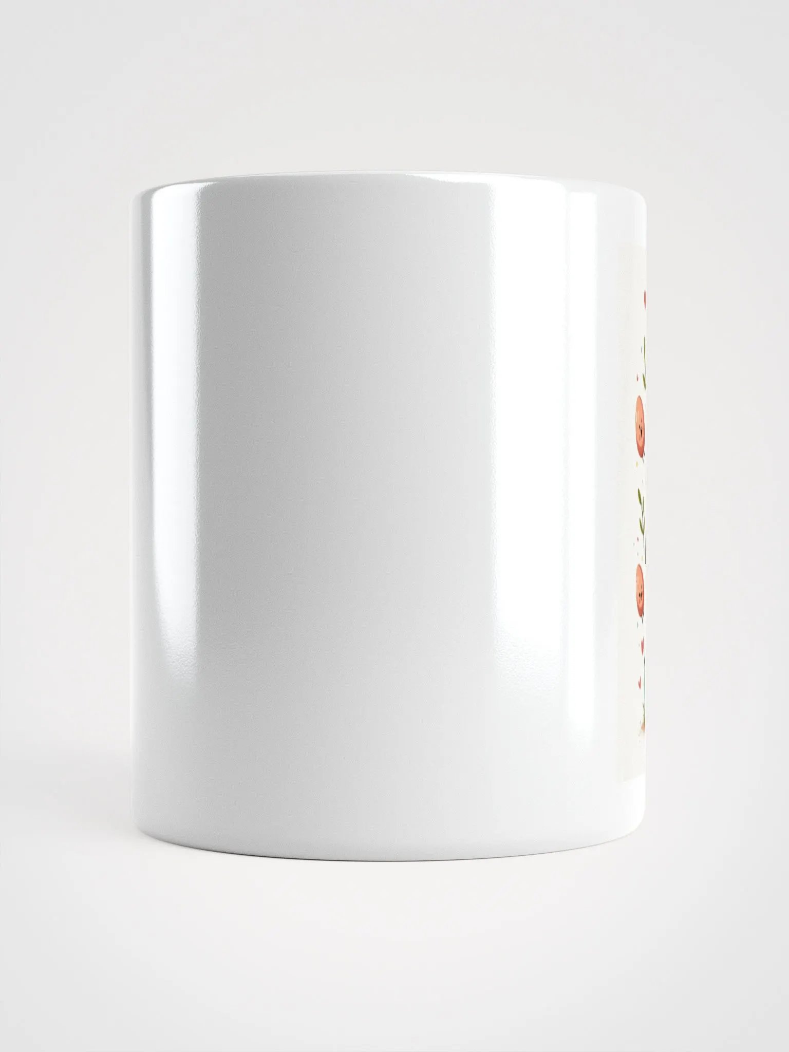 Eggs-tra Caffeinated White Glossy Mug product image (5)