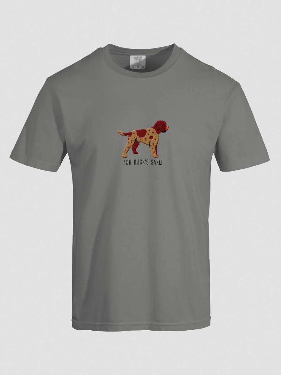 For Duck's Sake! T-Shirt(Embroidered) of a Lagotto Romagnolo(Liver Roan) product image (38)