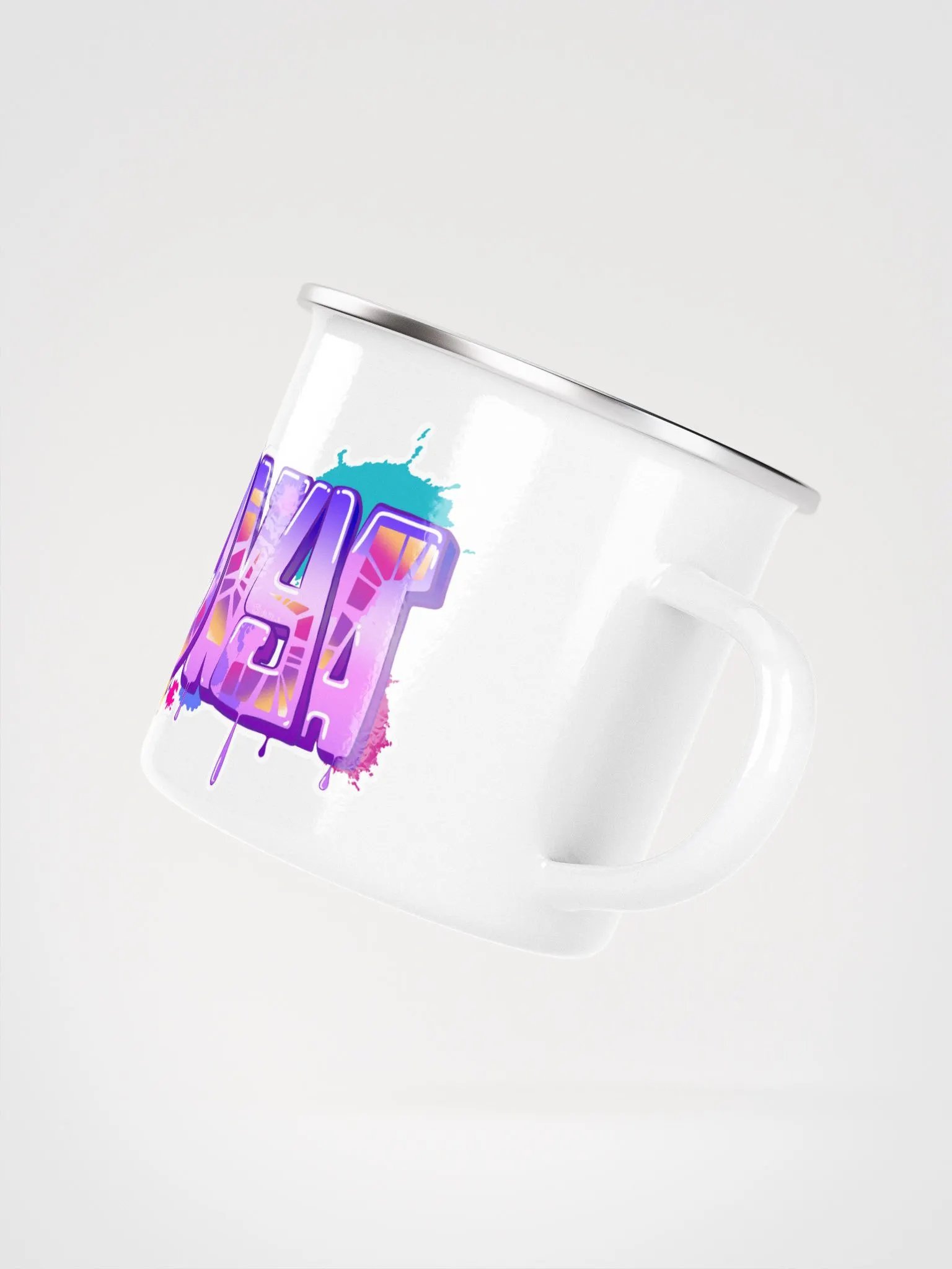 ONYA Graffiti Enamel Mug product image (3)