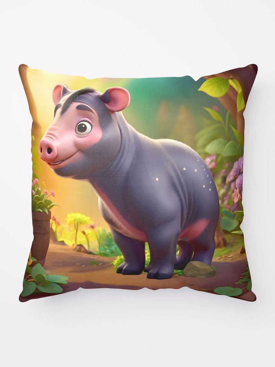 Endangered Species - Mexico - Tapir All-Over Print Pillow product image (1)