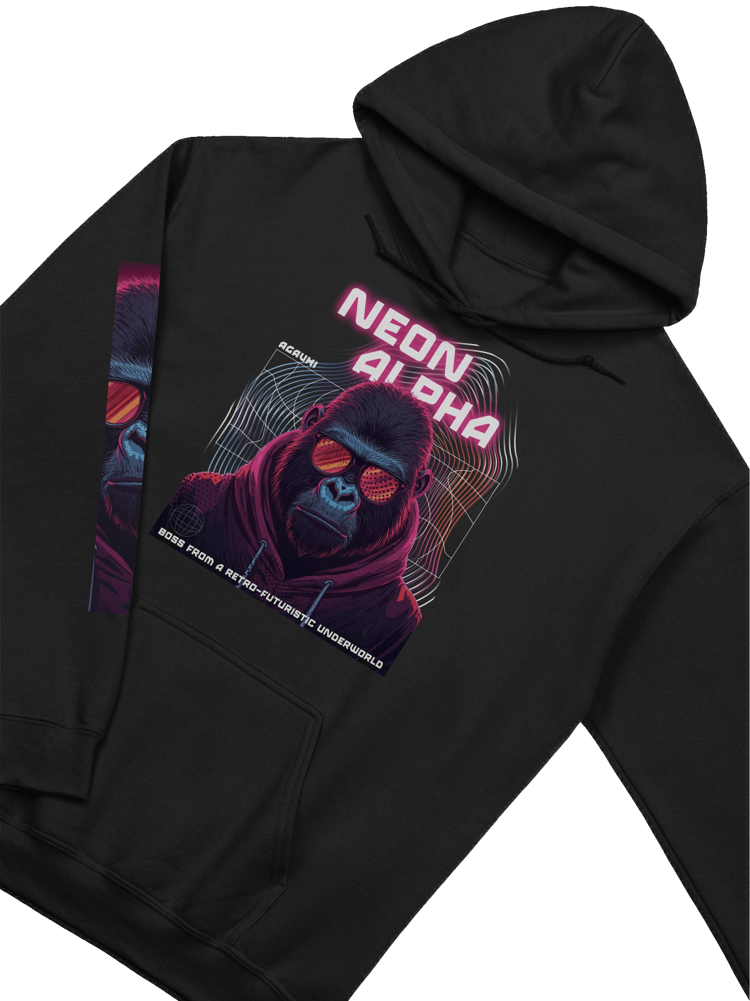 Neon Alpha Boss Hoodie product image (19)