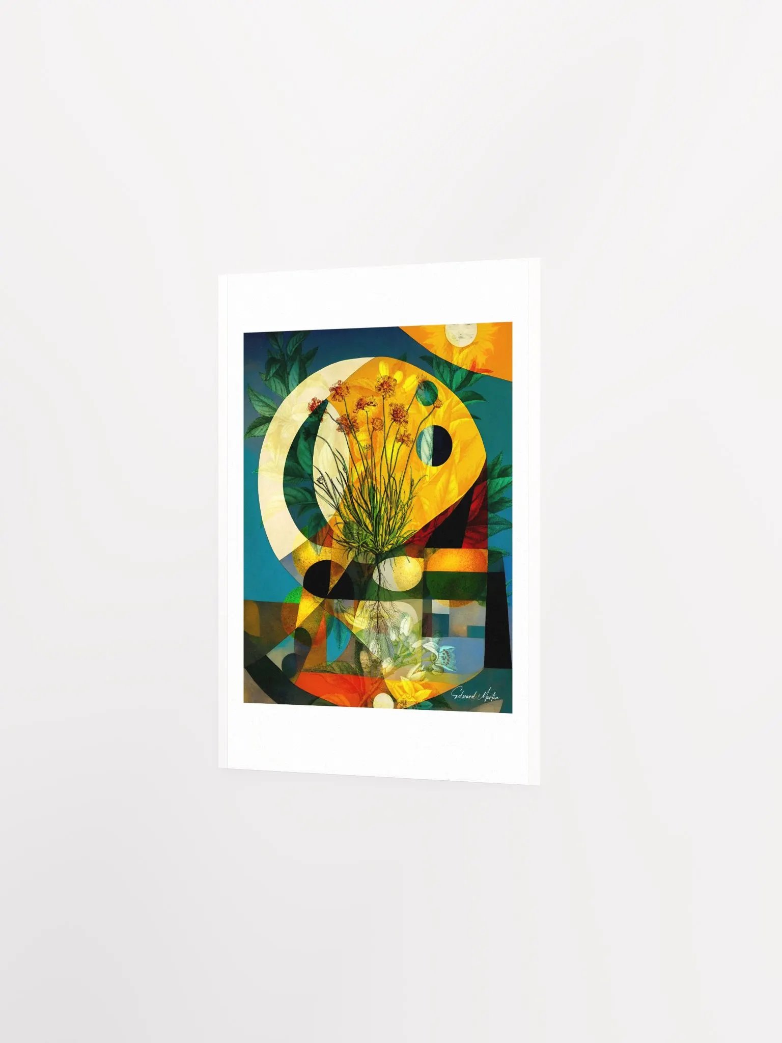 'Above as Below' by Edward Martin-Mixed Media Collage Print product image (3)