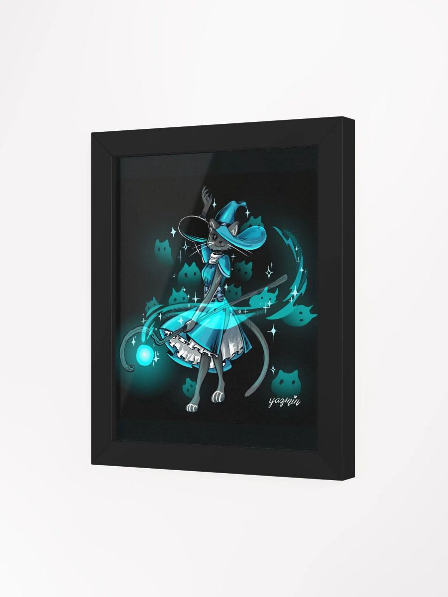 Enchanted Adventures: Cat Witch Art Print product image (3)
