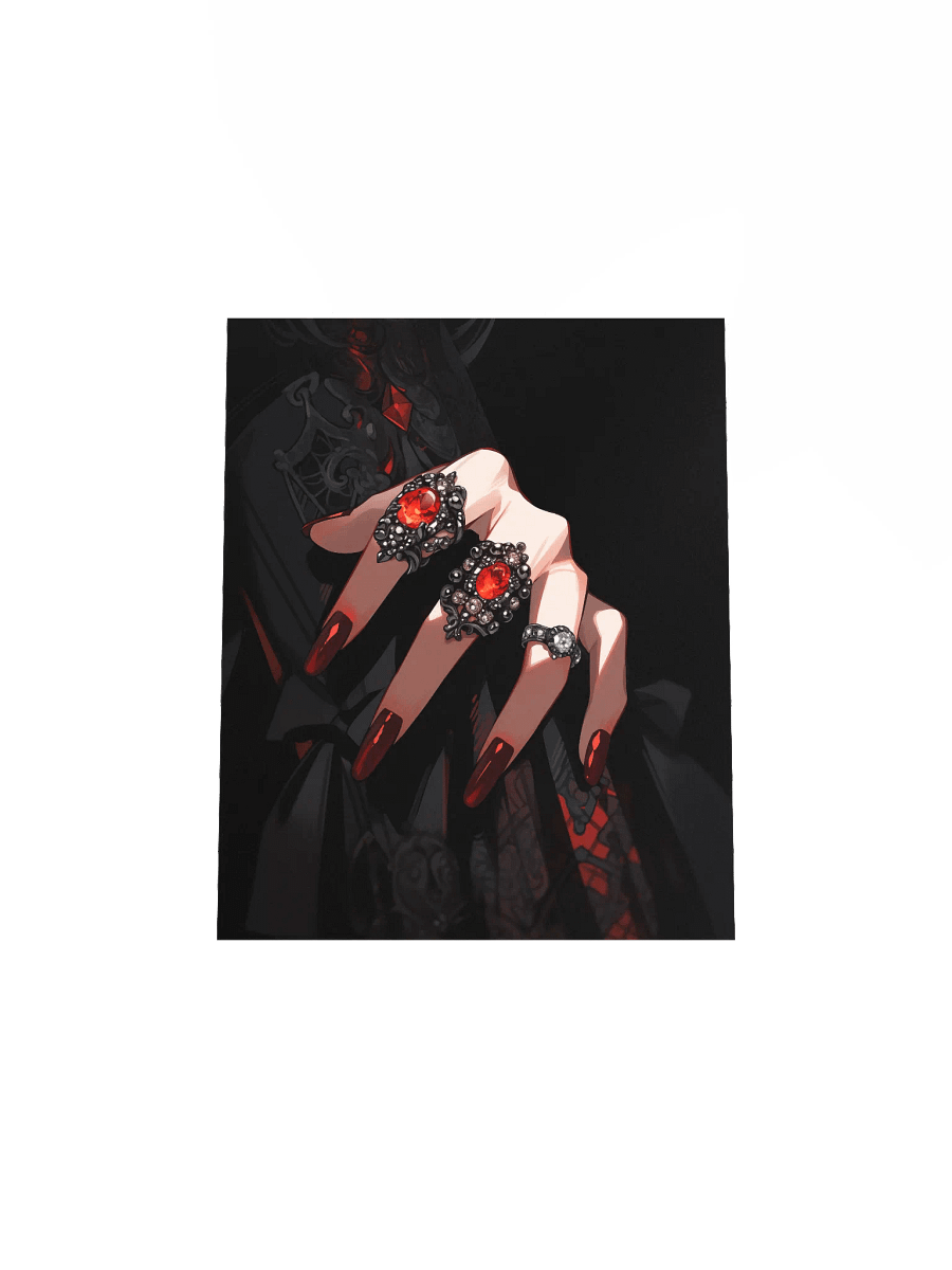 Crimson Elegance Poster product image (19)