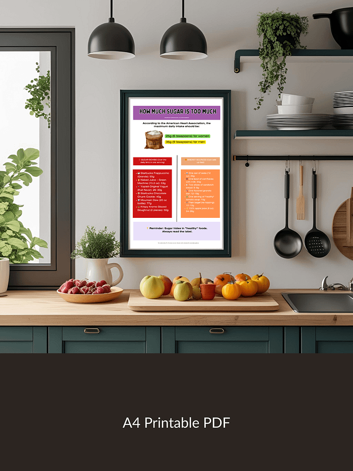 How Much Sugar Is Too Much – Visual Guide product image (2)