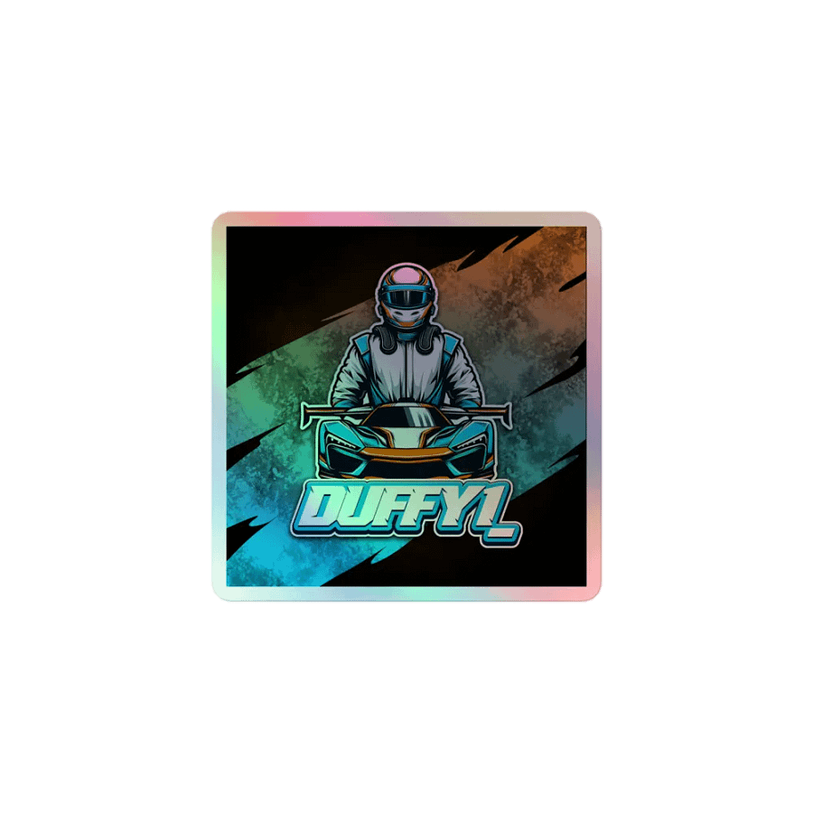 Racing Spirit Holographic Sticker Sheet product image (1)
