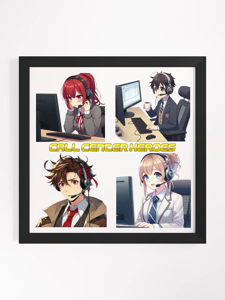 Virtual Vanguard - Framed Matte Poster product image (1)