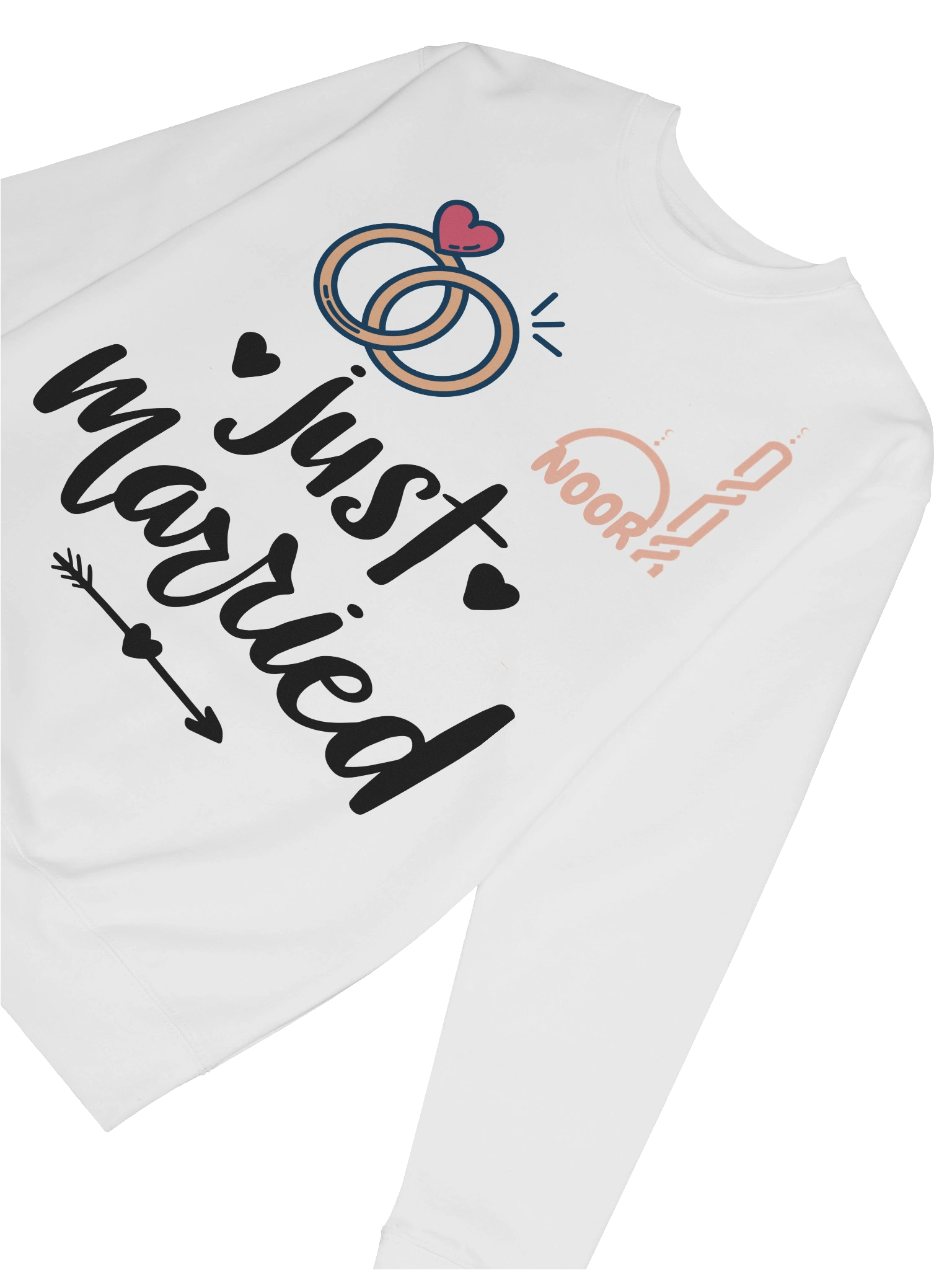 Just Married Premium Americana Crew product image (6)