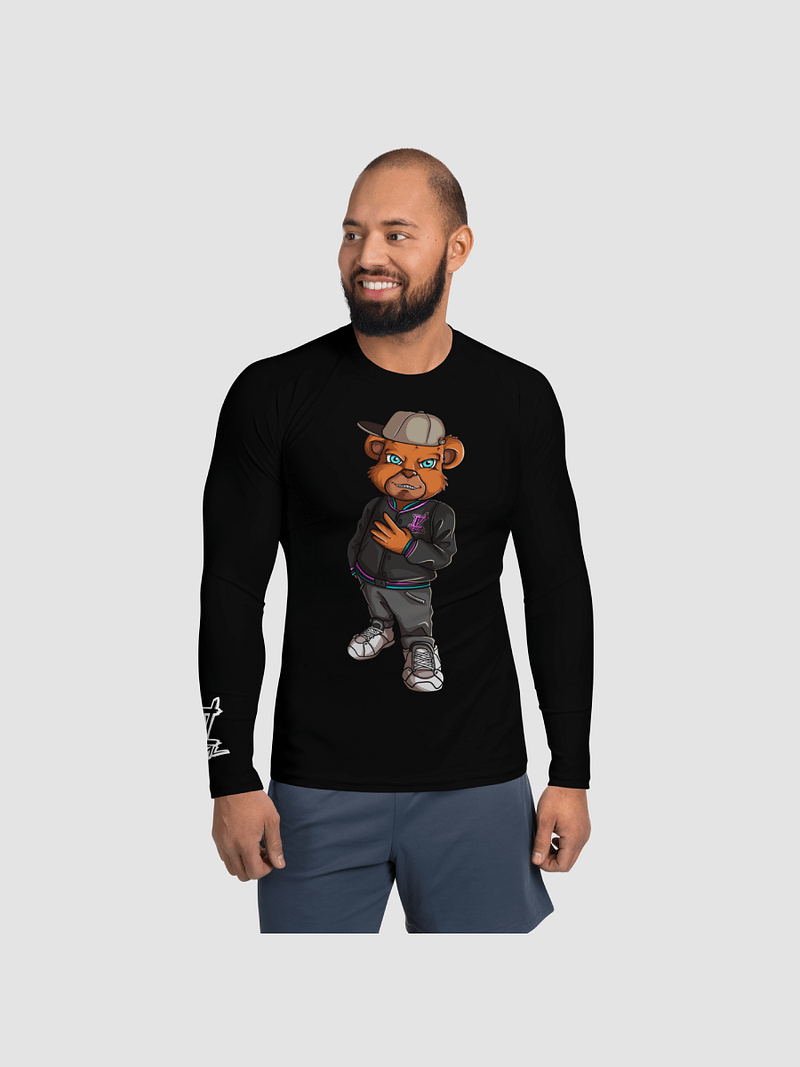 Standing Bear All-Over Print Men's Rash Guard