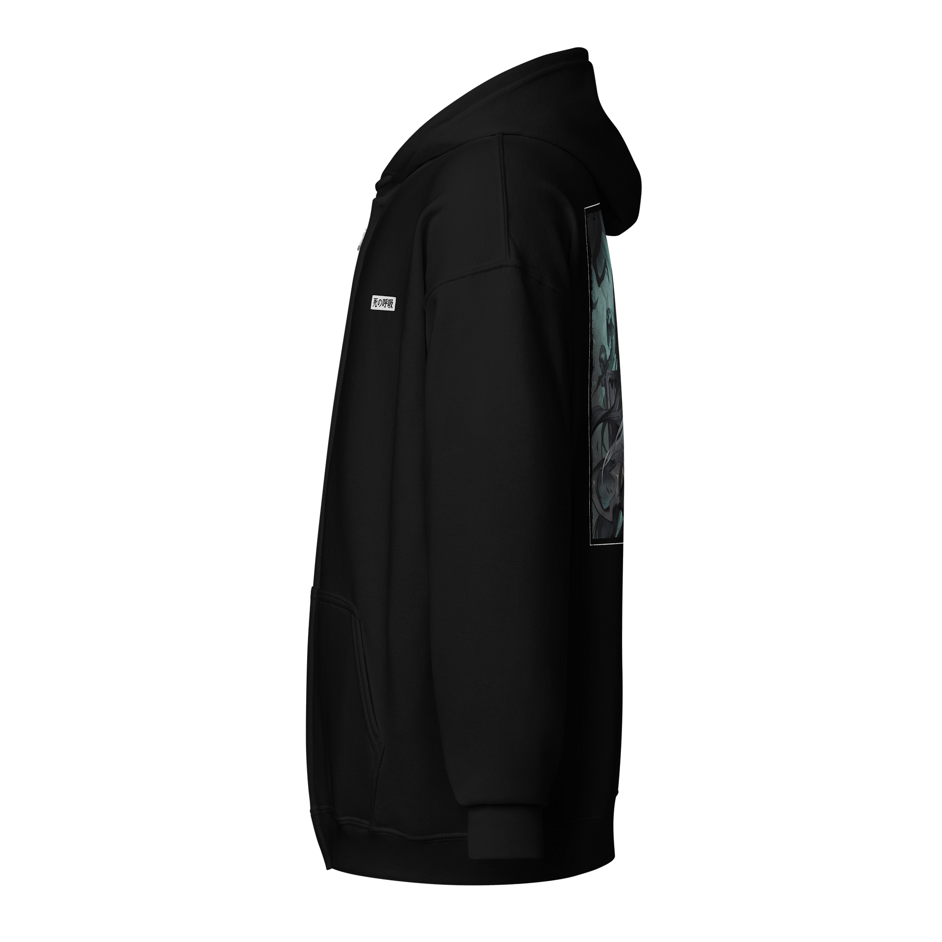 Breath of Death Zip Hoodie product image (7)