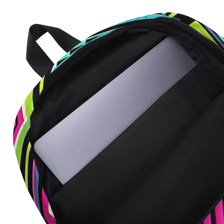Neon Pop art Backpack product image (6)