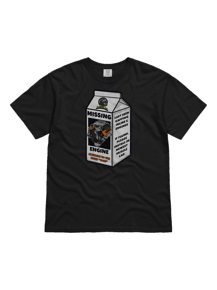 GOAT Engine Missing Illustration T-Shirt product image (3)