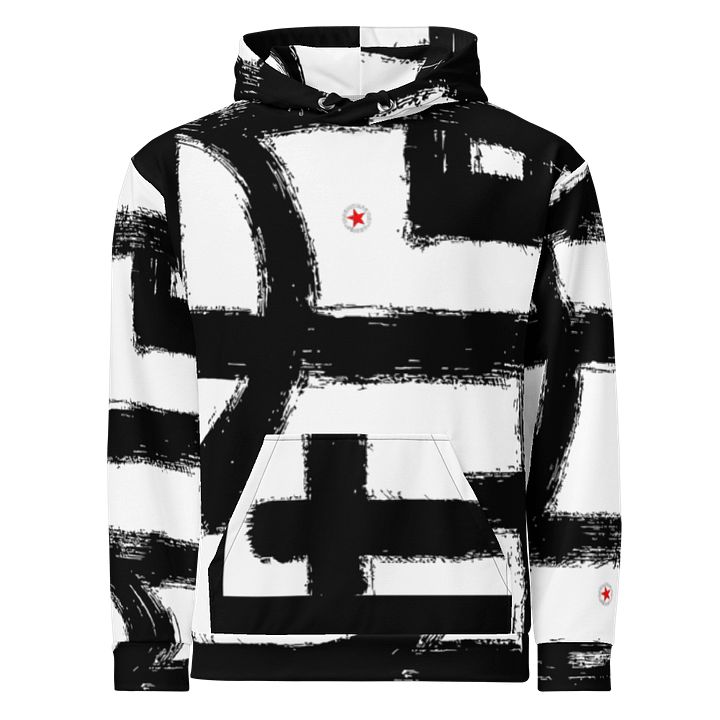 No.437 All-Over Print Recycled Unisex Hoodie Design by IngeniumArtist product image (1)