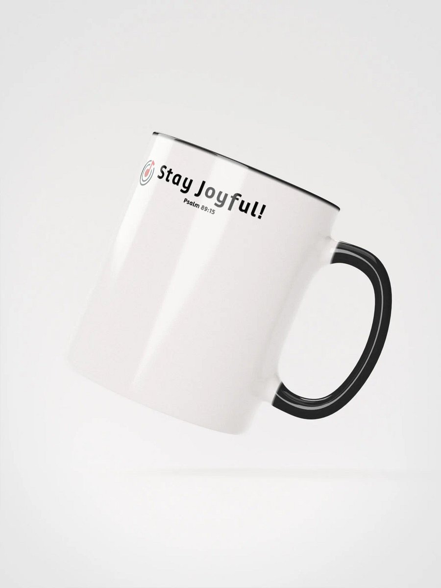 Joyful Journeys Ahead Dual Color Ceramic Mug | Right-Handed product image (4)