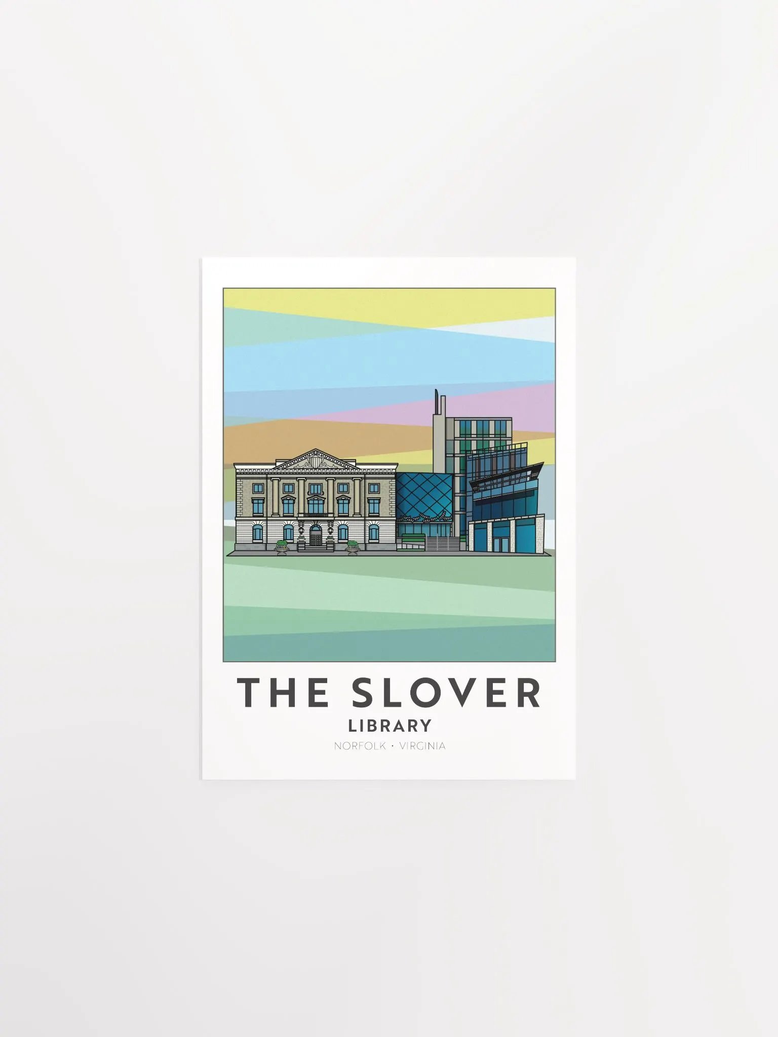 Slover Library Art Print product image (2)