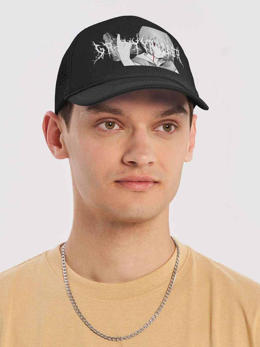 gravyy rei gun trucker hat black product image (5)