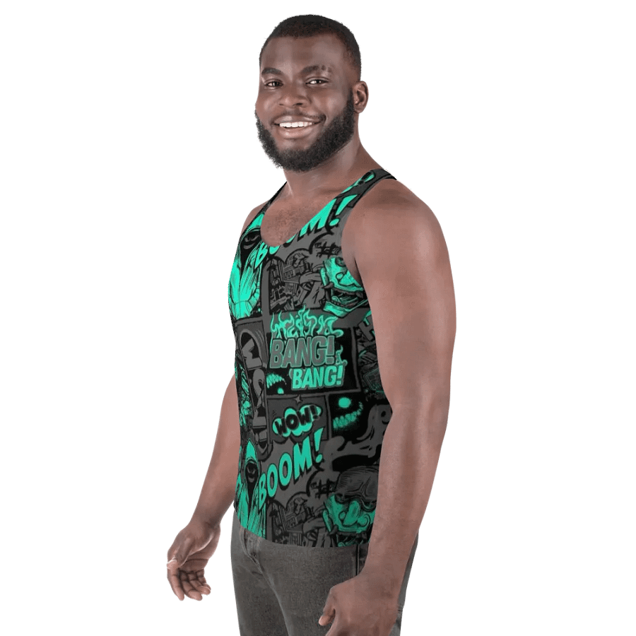 Urban Vibes Comic Tank Top product image (6)