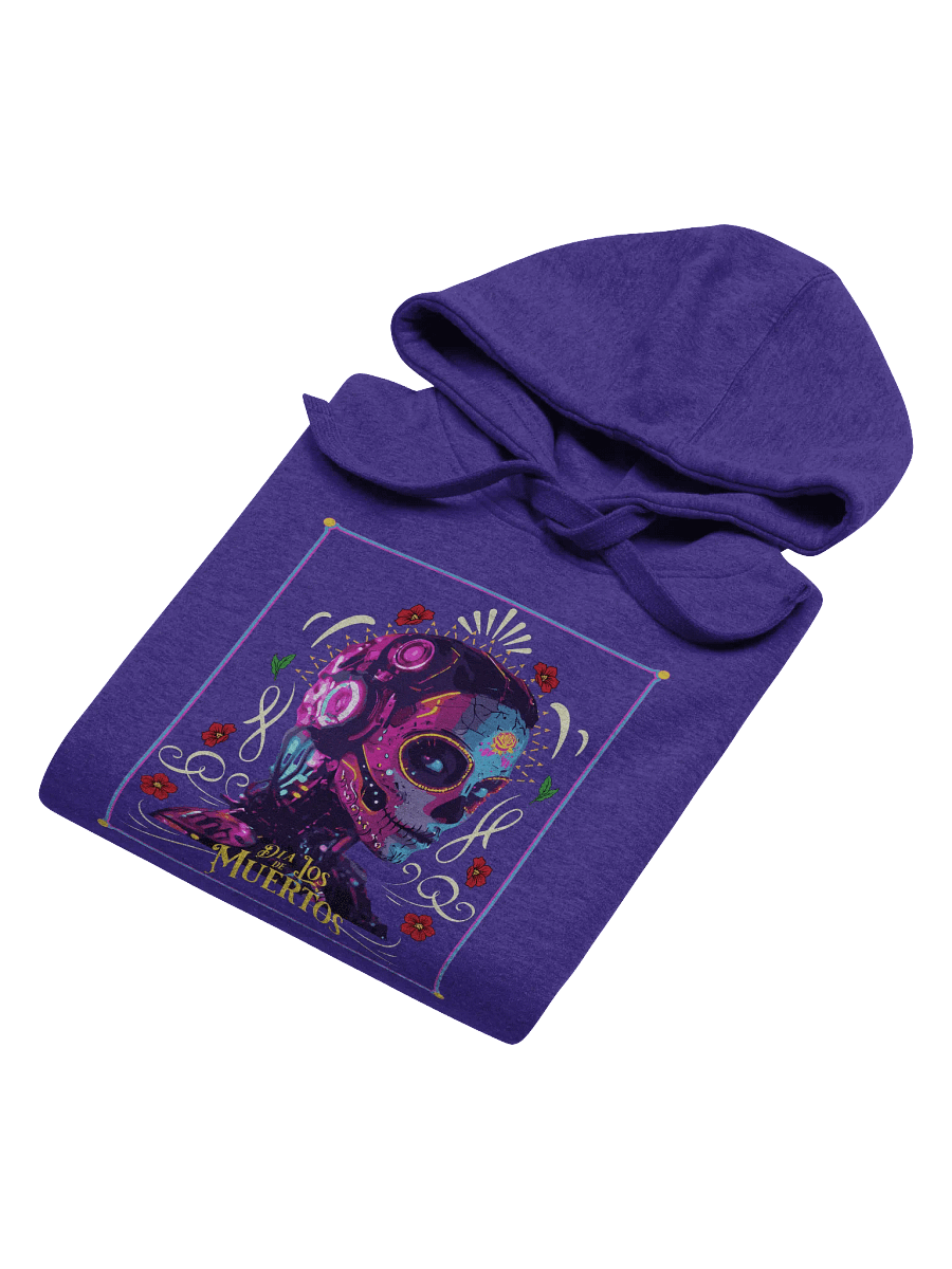 Cyber Día de los Muertos Hoodie product image (4)