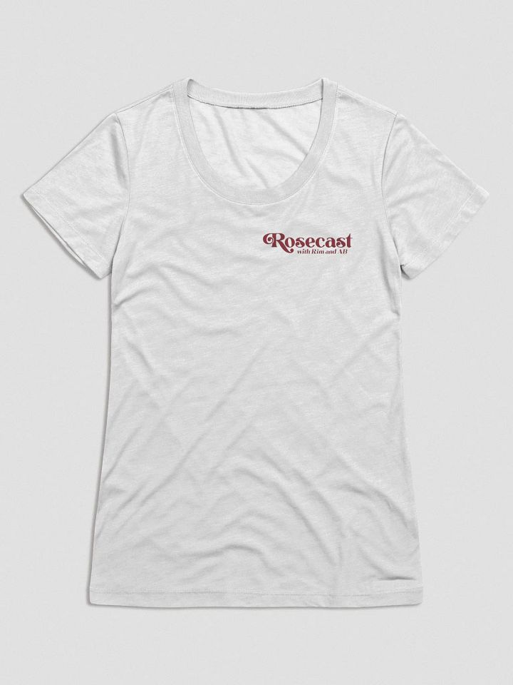 Retro Rose T-Shirt (Women's Triblend) (Front and back) product image (2)