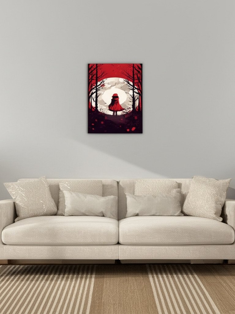Dark Red Ridding Hood Downloadable Poster product image (3)