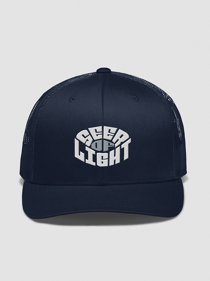 "SEER OF LIGHT" Retro Trucker Hat product image (5)