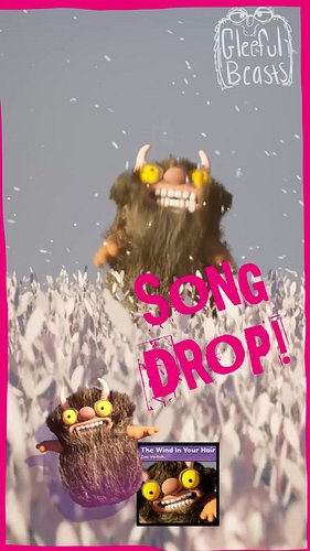 Surprise #2? Oh yes, the Gleeful Gear & Goodies Shop was just the beginning.

🎧 “The Wind In Your Hair” is now streaming on S...