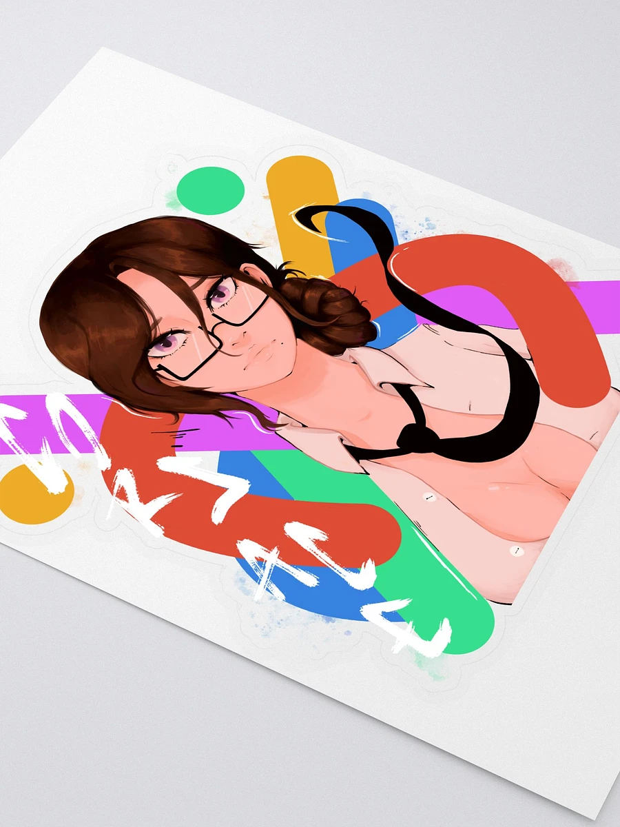 Pop Art Secretary Sticker product image (3)