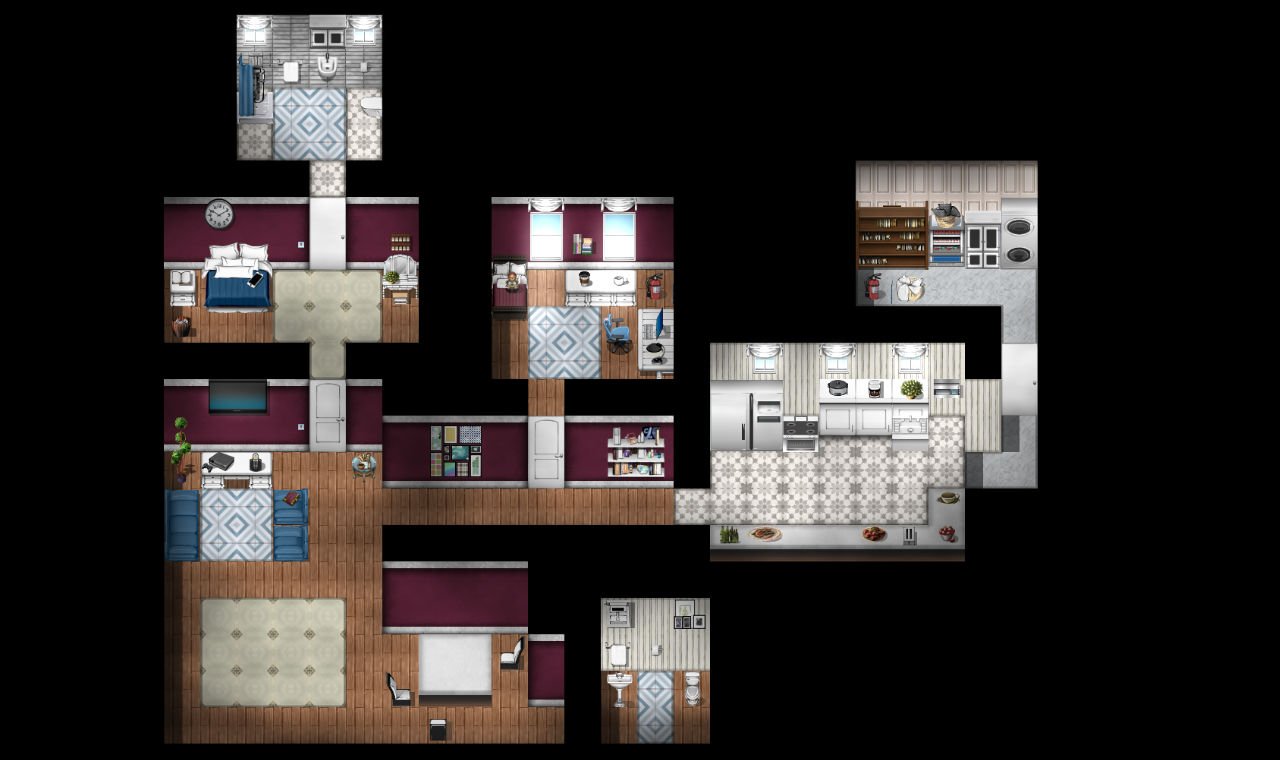 KR Urban Modern Interiors Tileset for RPGs product image (5)