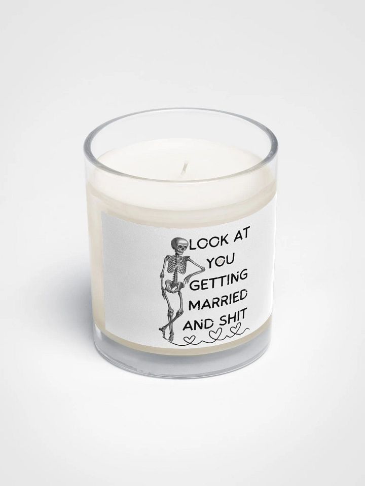 Eternal Love Skeleton Candle product image (2)