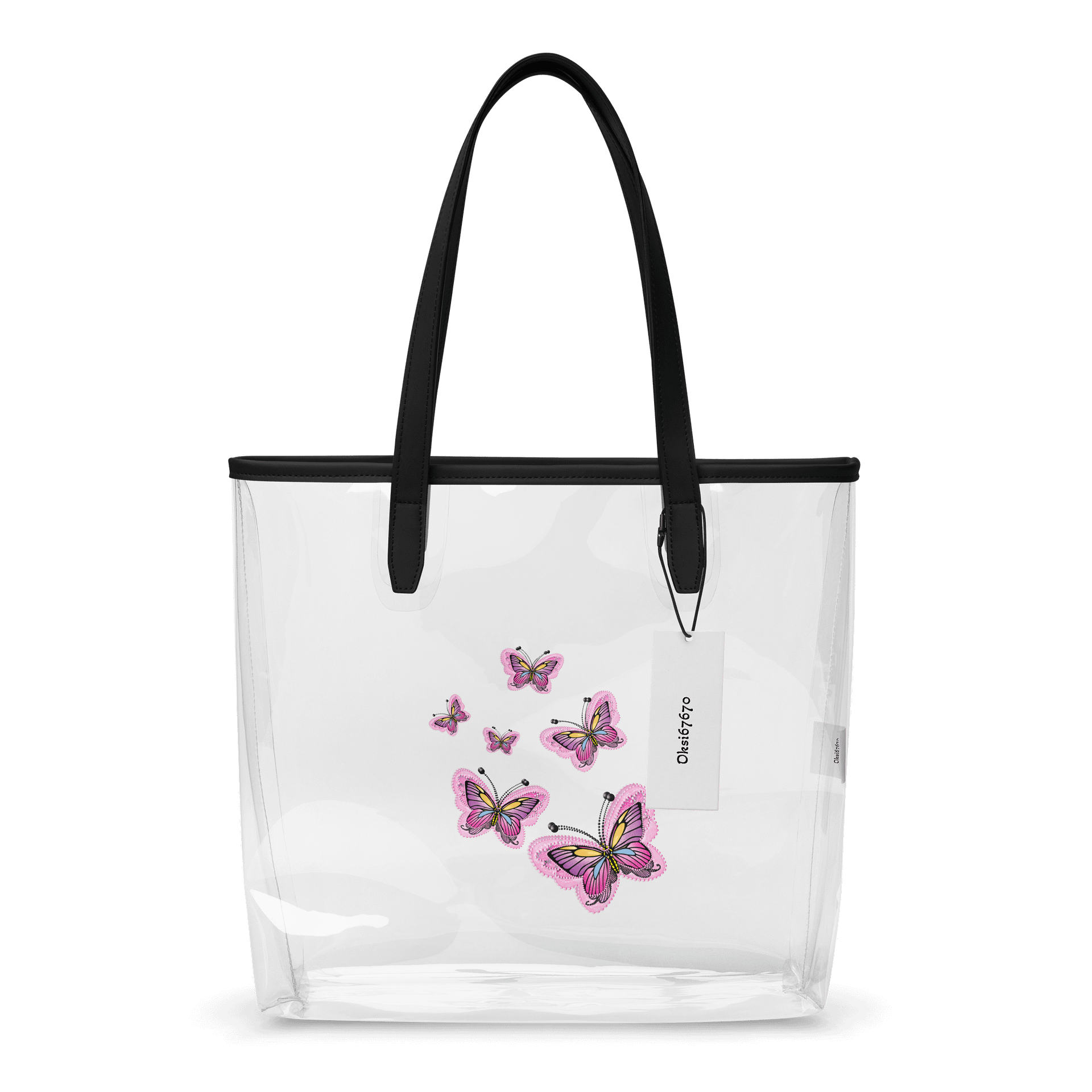 Butterfly Dream Clear Tote Bag product image (1)