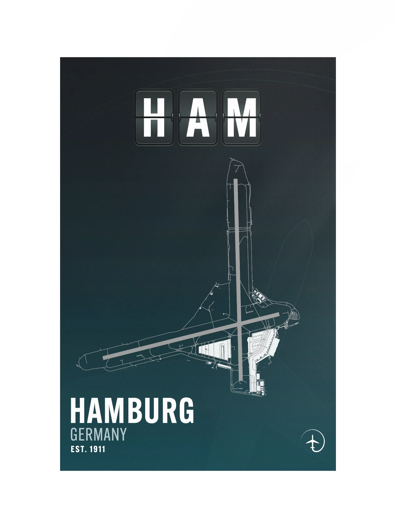 Hamburg HAM Poster product image (1)
