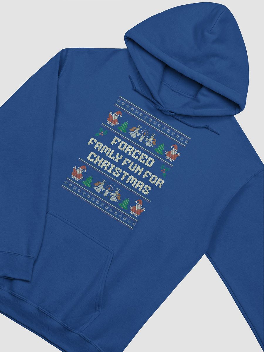 Forced Family Fun For Christmas Festive Holiday Hoodie product image (26)