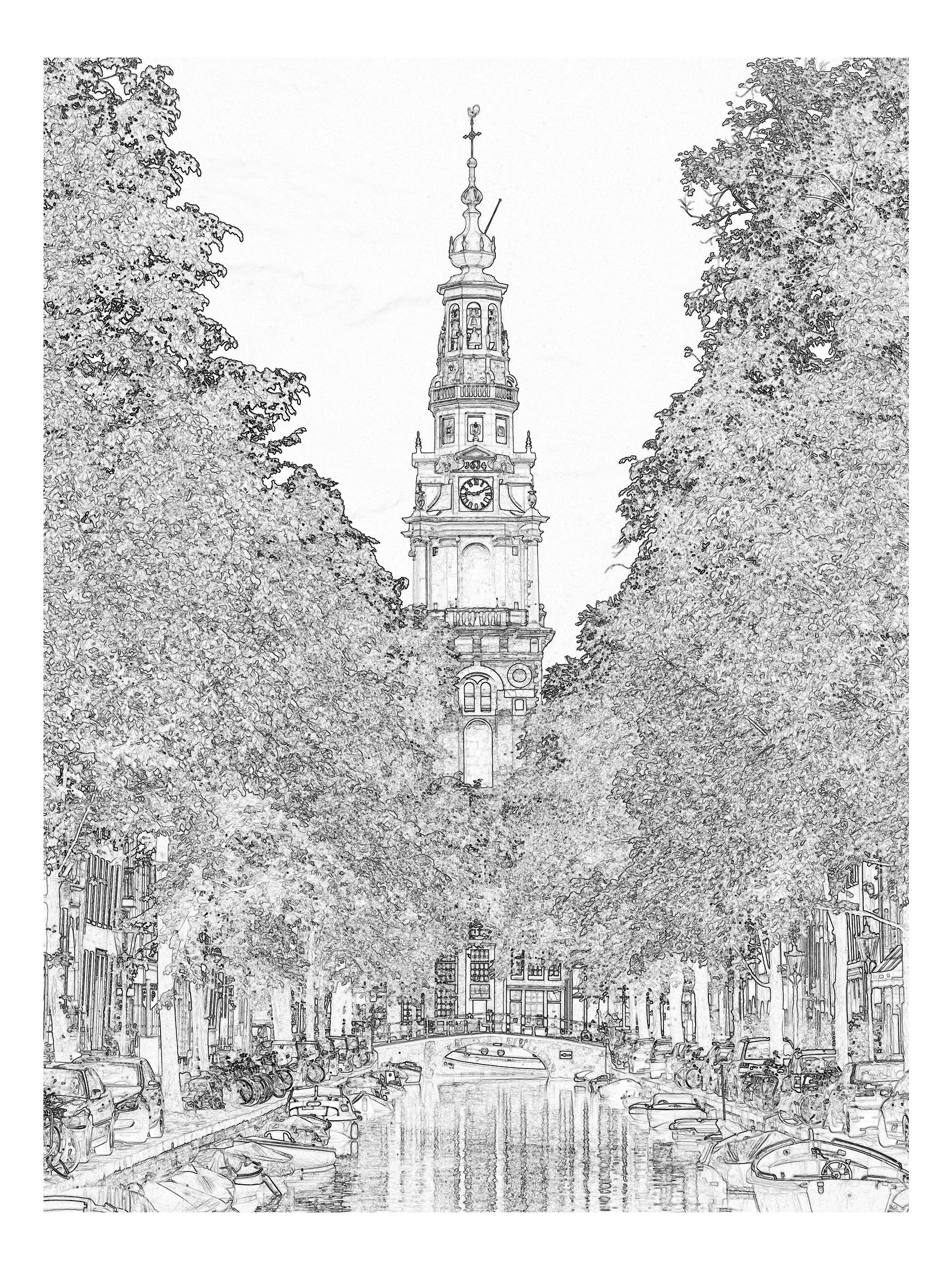 Cool Down [Color] | Adult Coloring Book: Amsterdam product image (5)