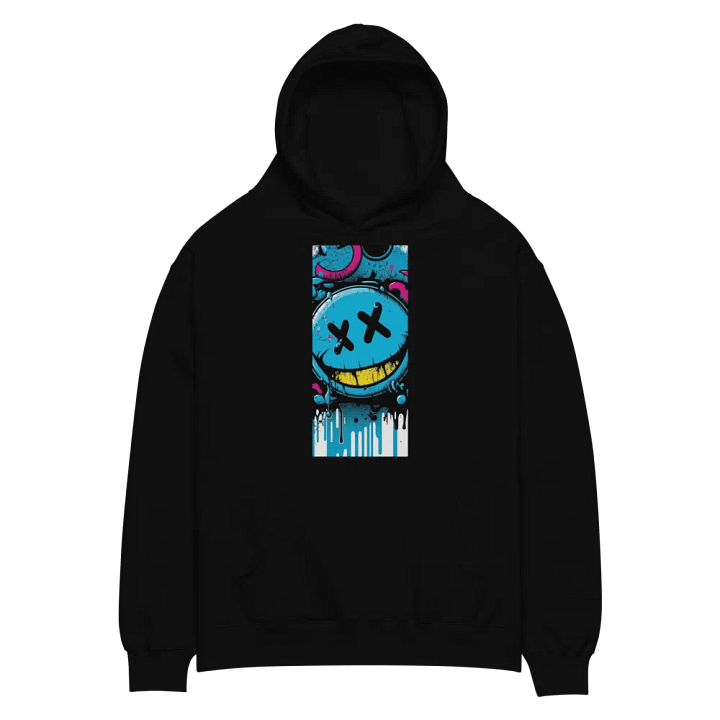 Graffiti Grin Oversized Hoodie product image (2)