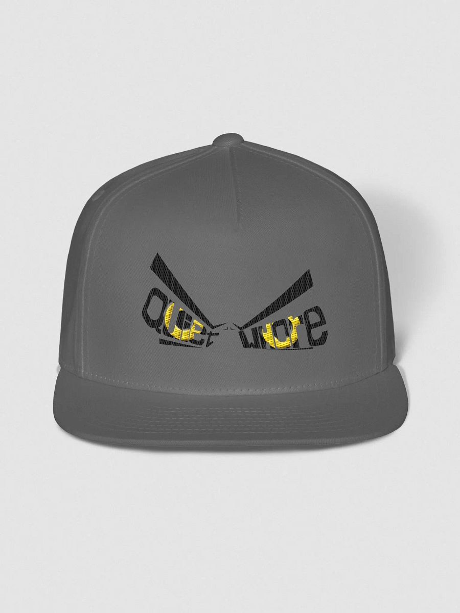 Quiet Whore Flat Snapback Cap product image (2)
