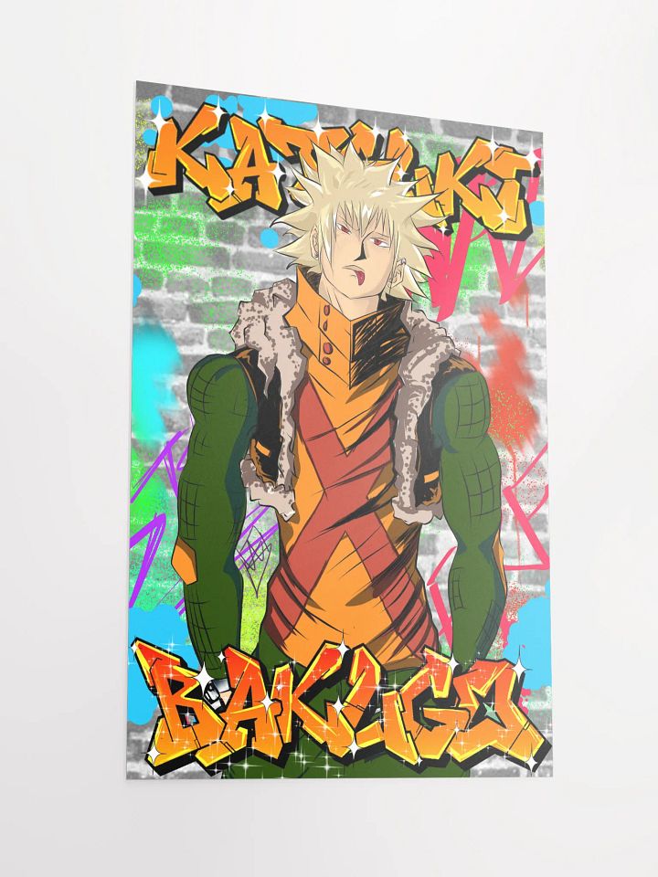 Katsuki Bakugo Urban print product image (6)