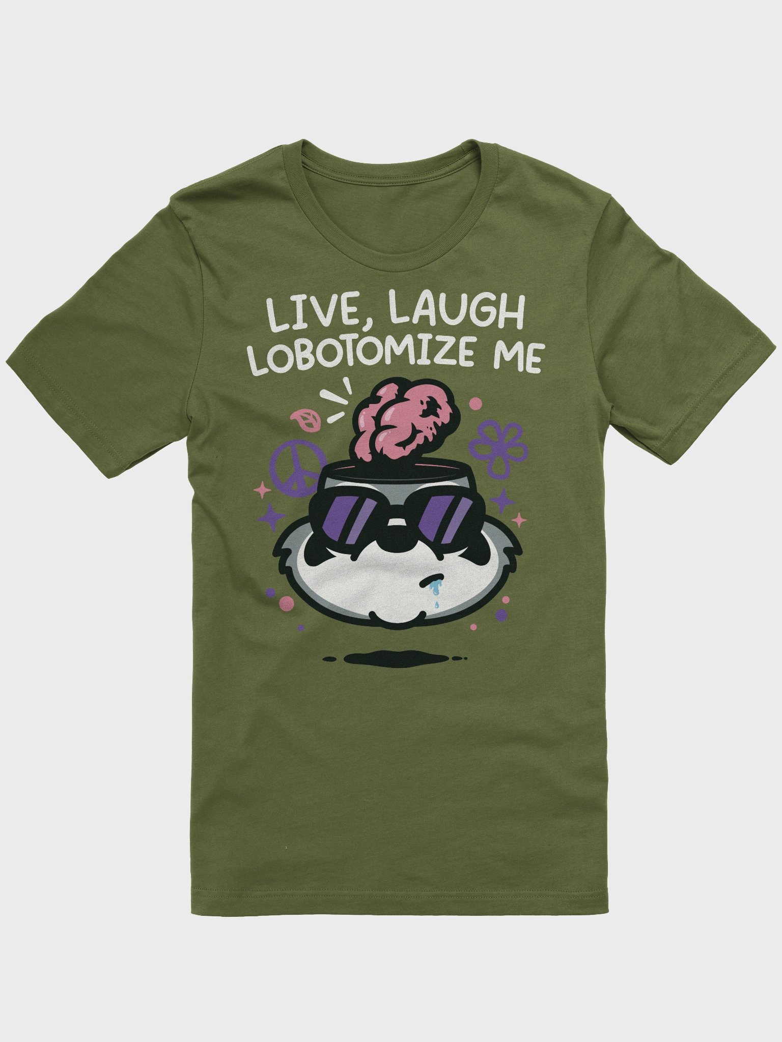 Live Laugh Lobotomize Athletic Tee product image (8)