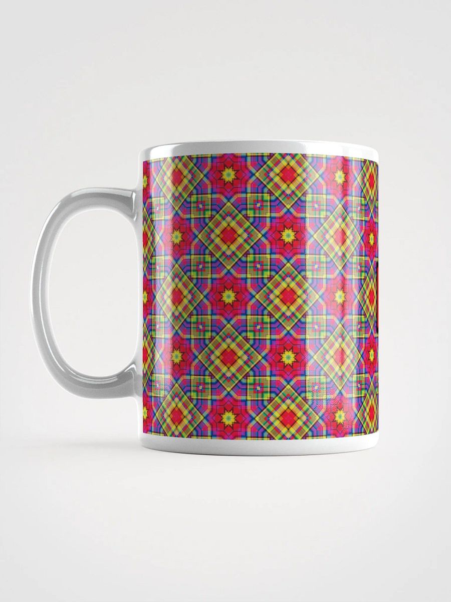 8T Sips Mosaic White Glossy Mug product image (6)