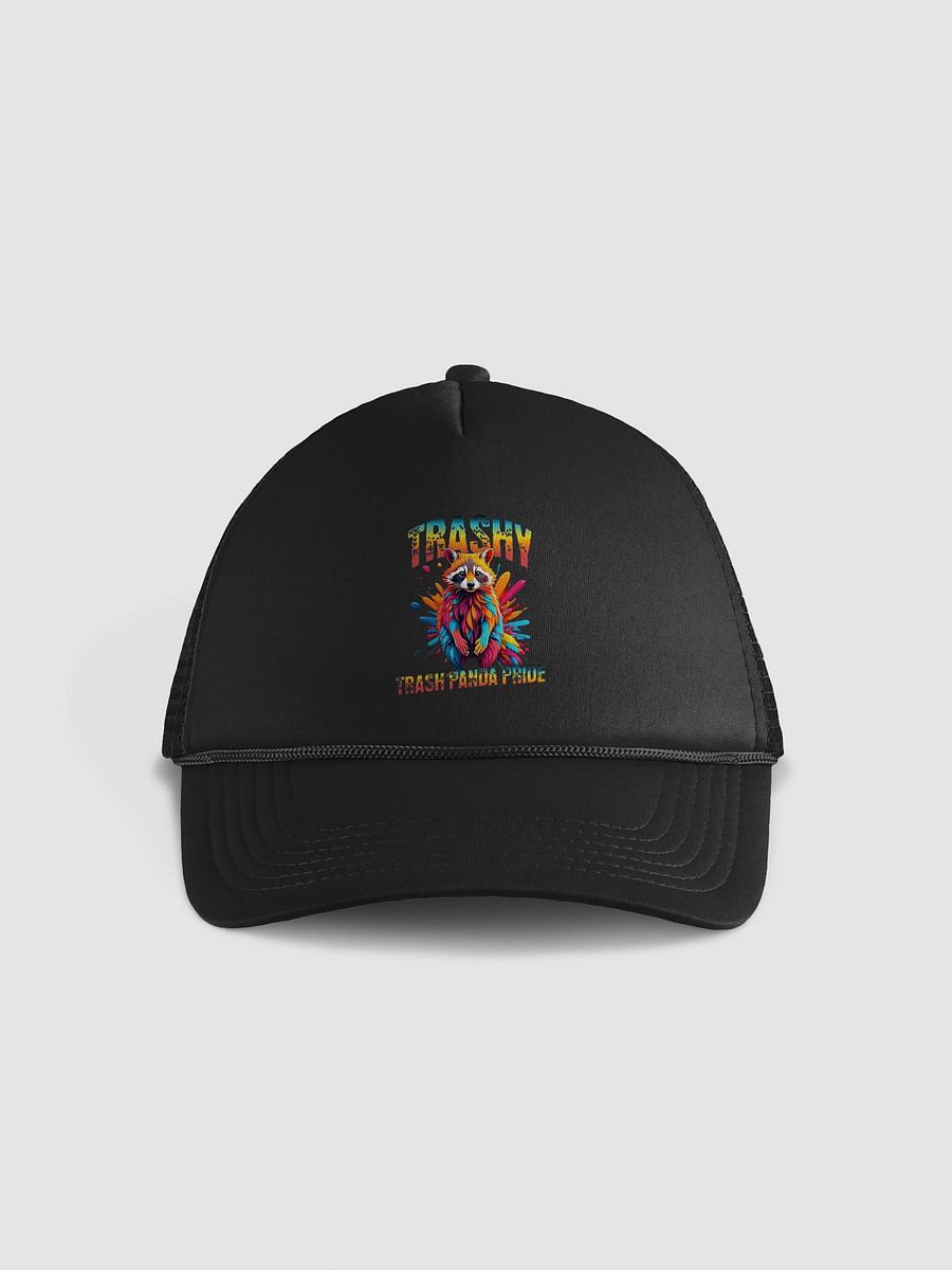 Trashy Trash Panda Pride Foam Trucker Hat product image (1)