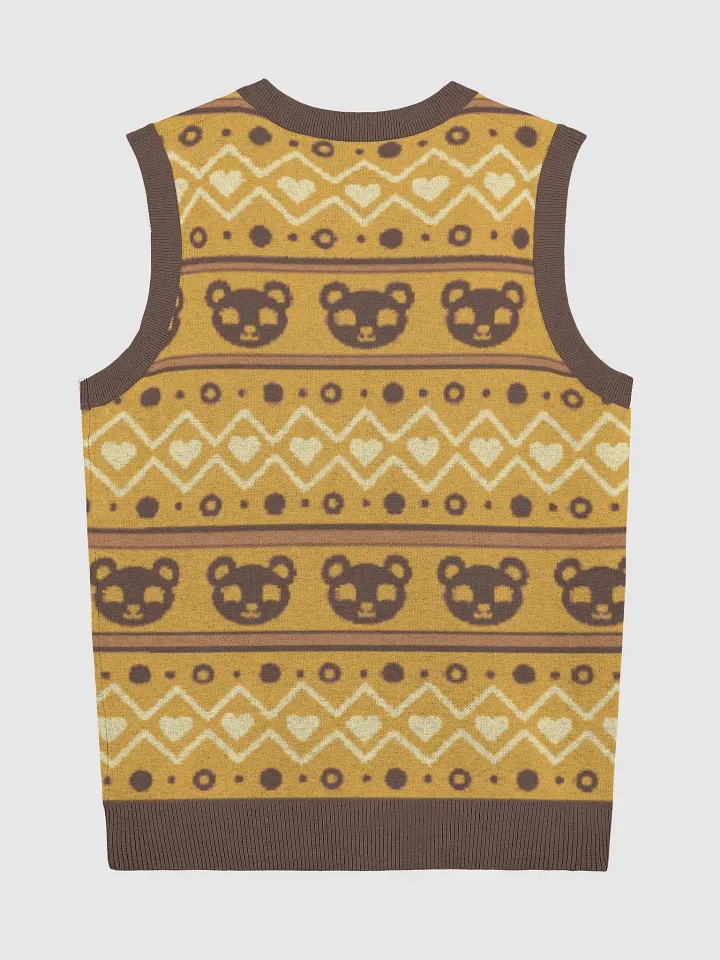 TeddyChan Christmas Vest - Yellow product image (6)