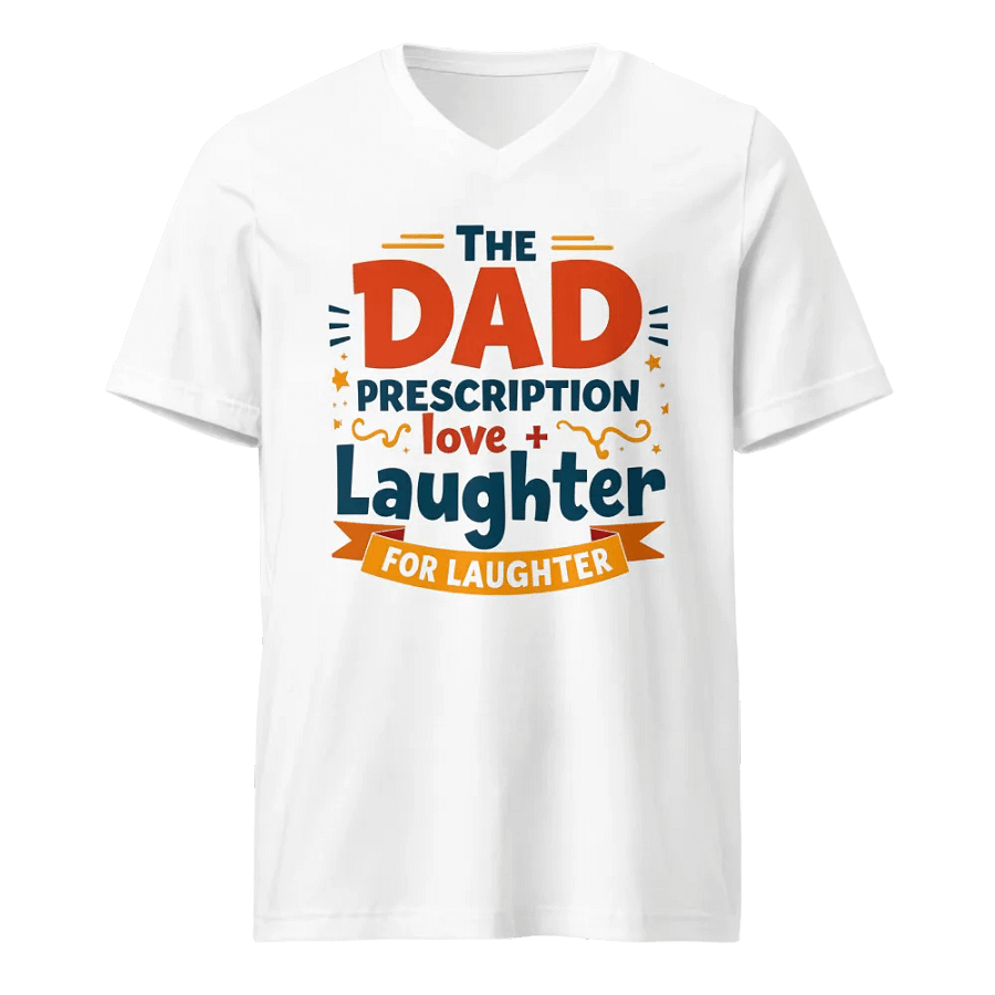 Love + Laughter Dad V-Neck Tee product image (5)