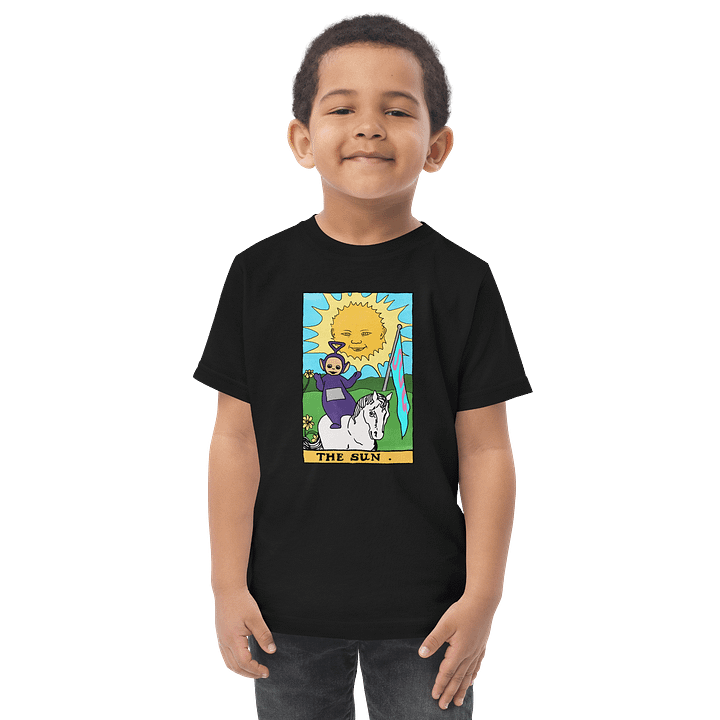Teletubbies Sun Tarot Card Toddler Shirt product image (1)