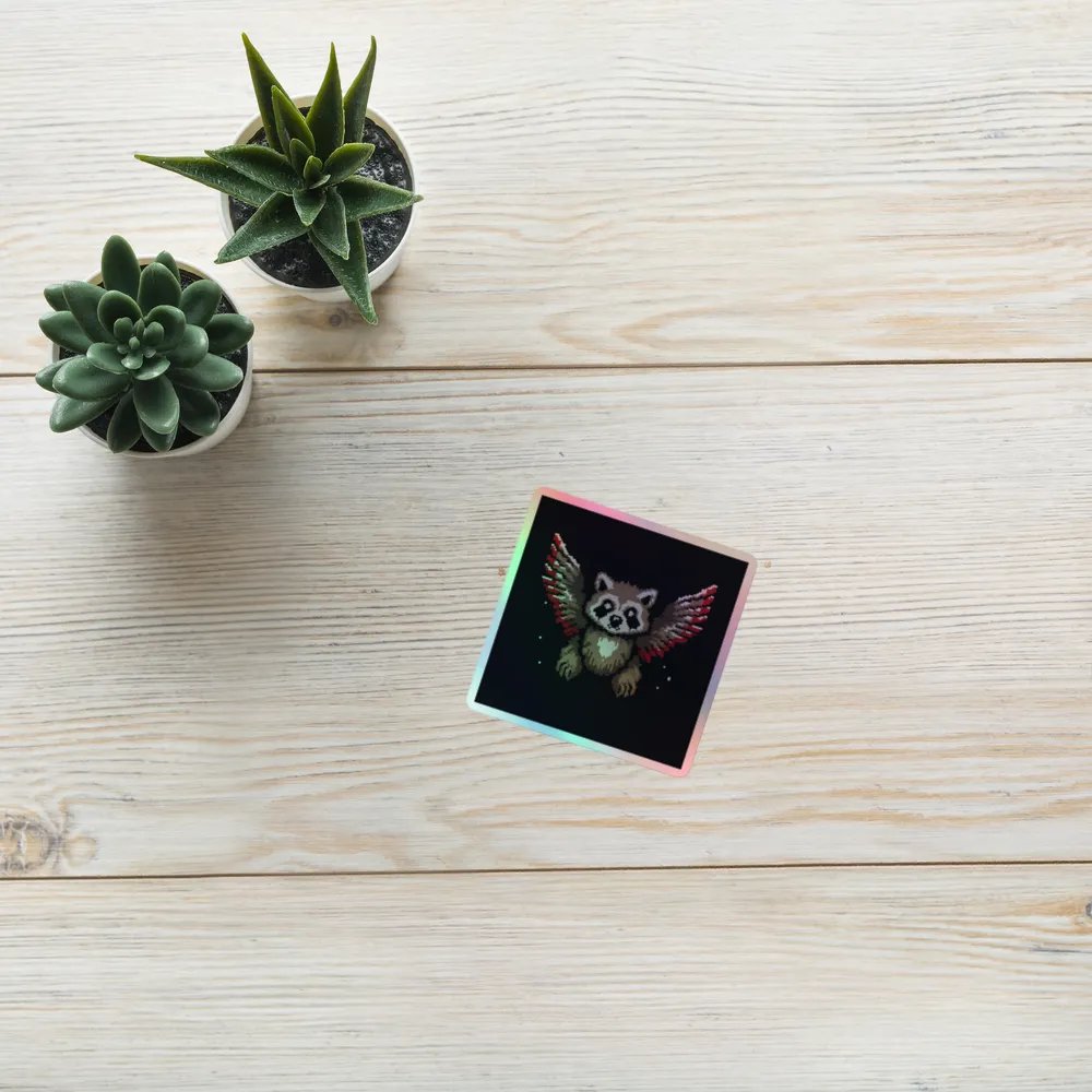 Native Nizzleton Holographic Sticker product image (8)