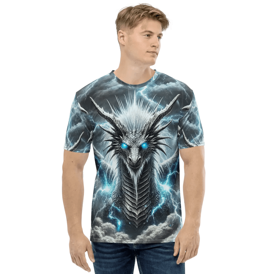 Storm Dragon All-Over Print T-Shirt product image (1)