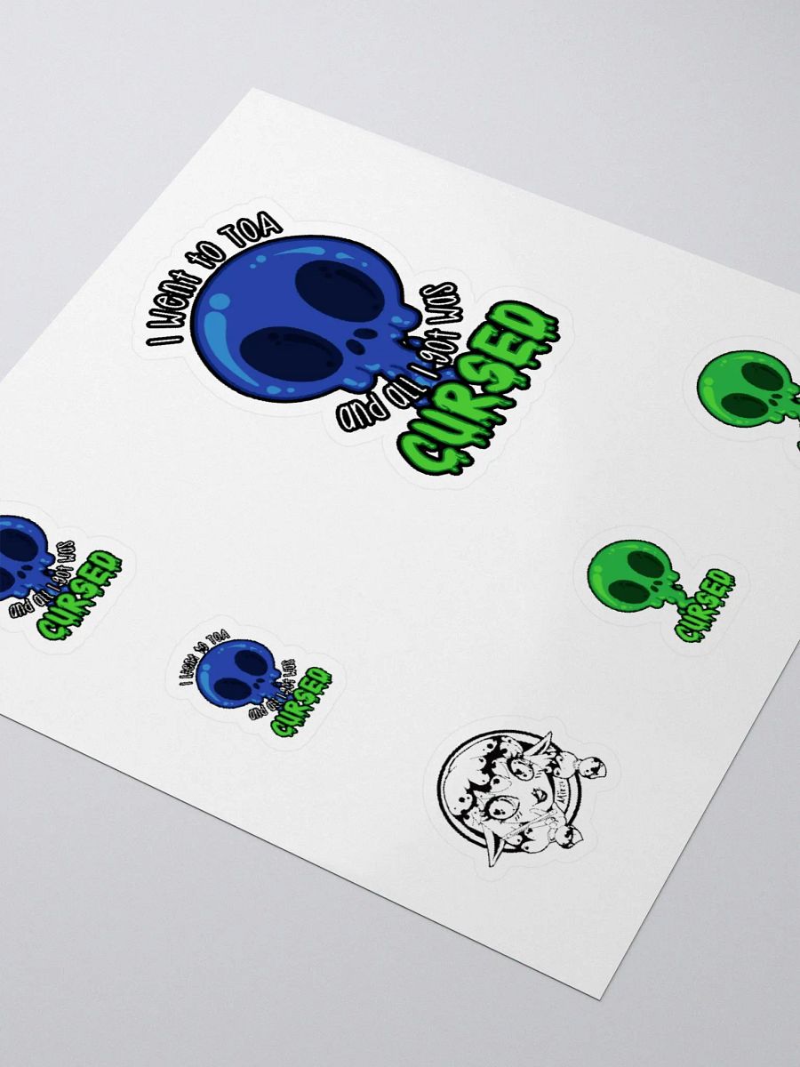 All I Got Was Cursed - Shaman - Sticker Sheet product image (3)