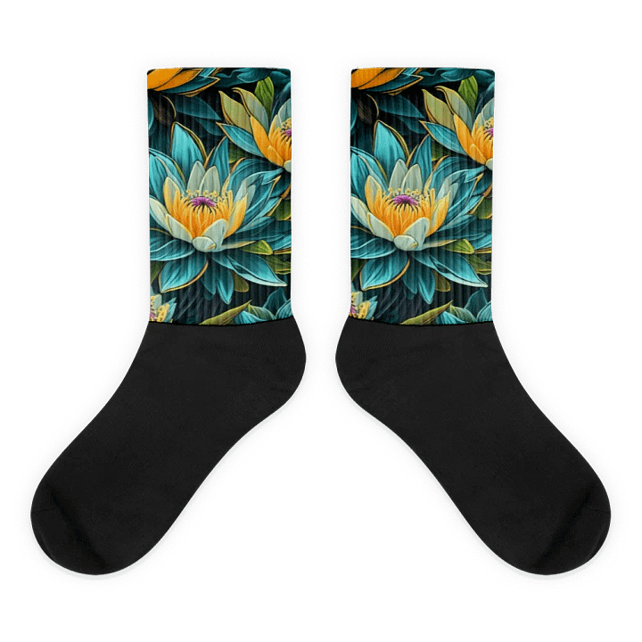 Lotus blue bas/socks product image (1)