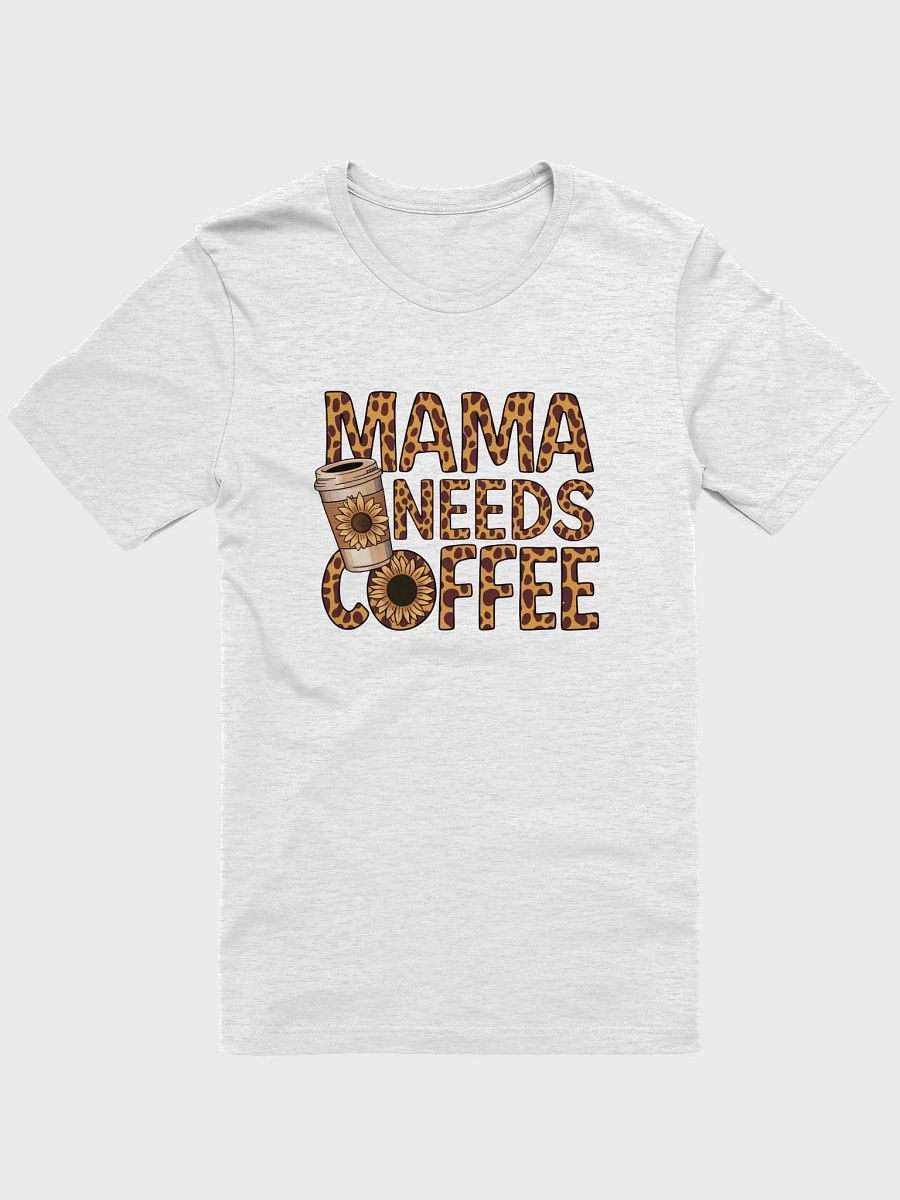 MAMA NEEDS COFFEE Giraffe Print T-Shirt product image (1)